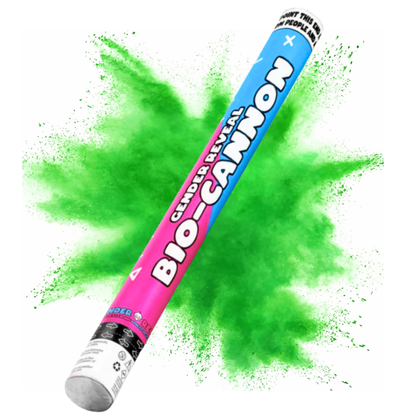 Green Party Powder Cannon XL 50cm - Perth Gender Reveals