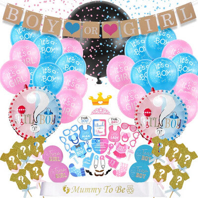 Ultimate Gender Reveal Decoration Pack