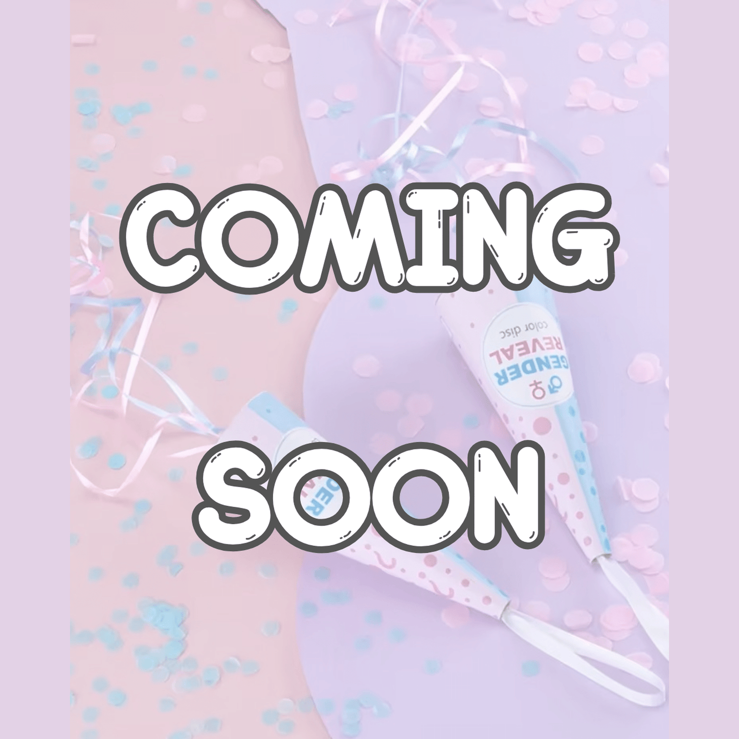 Gender Reveal Handheld Poppers