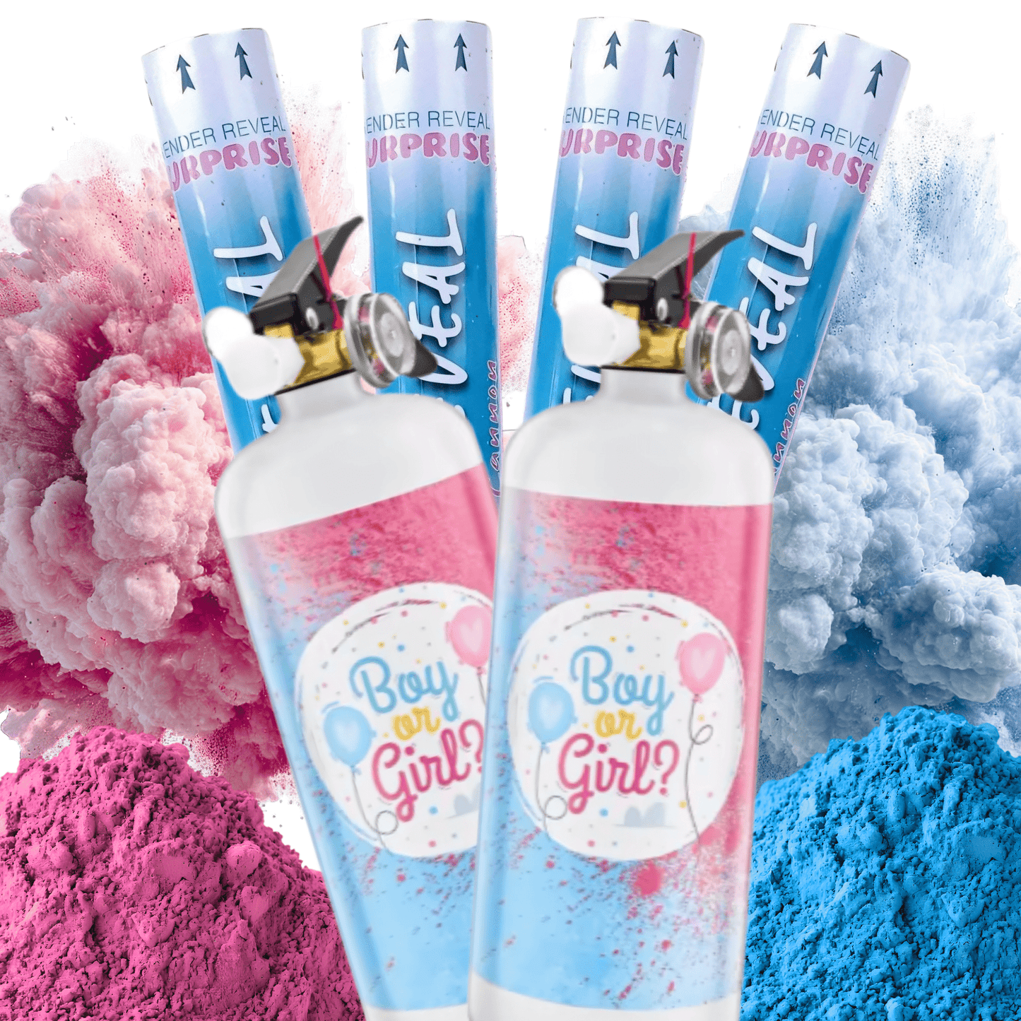 Gender Reveal 'MEGA Blaster' & Cannon Bundle