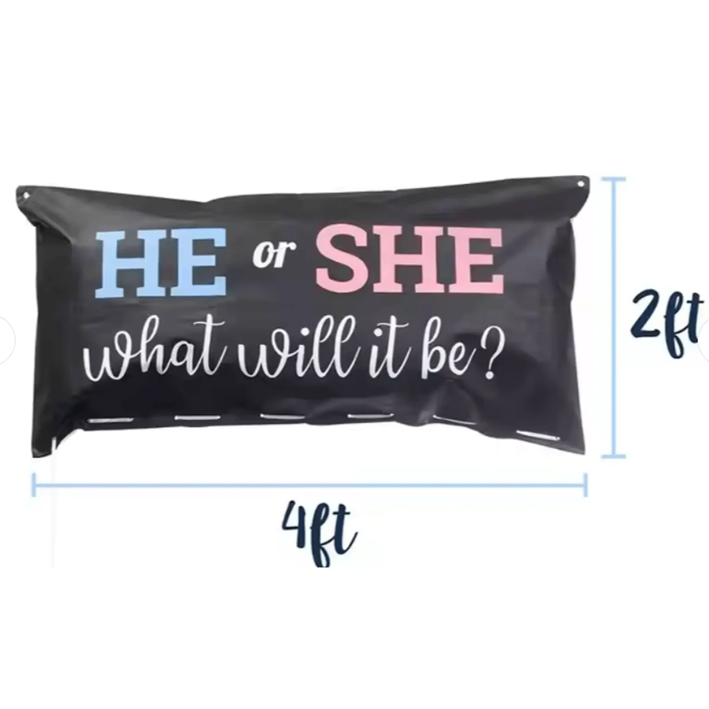 Gender Reveal Balloon Drop Bag