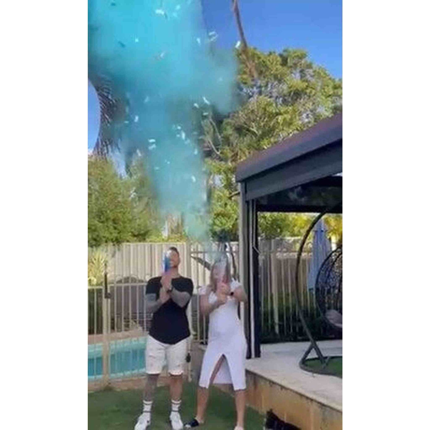 Confetti & Powder Gender Reveal 45cm Cannon