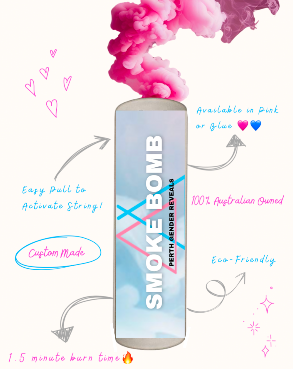 *NEW* Gender Reveal Smoke Bomb/Emitter