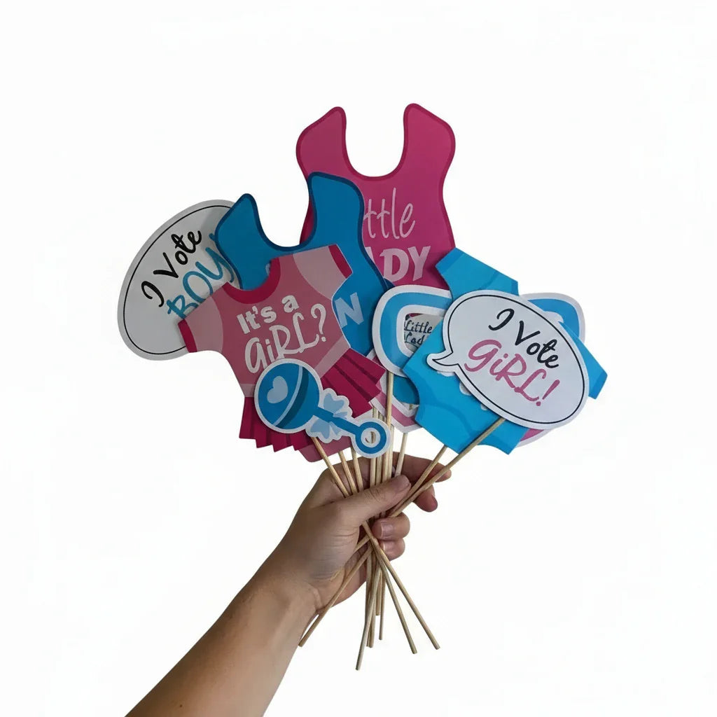 Gender Reveal Party Photo Props