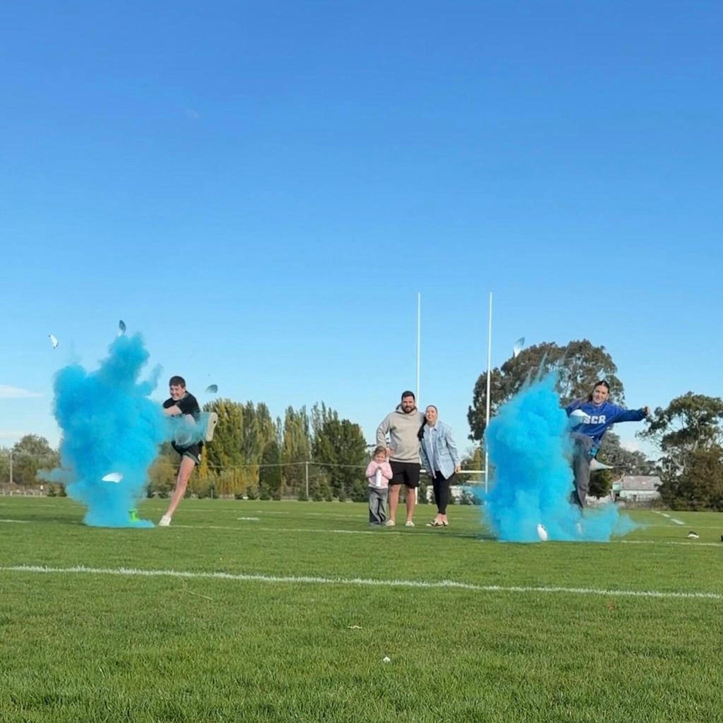 Gender Reveal NRL Rugby Ball - Perth Gender Reveals