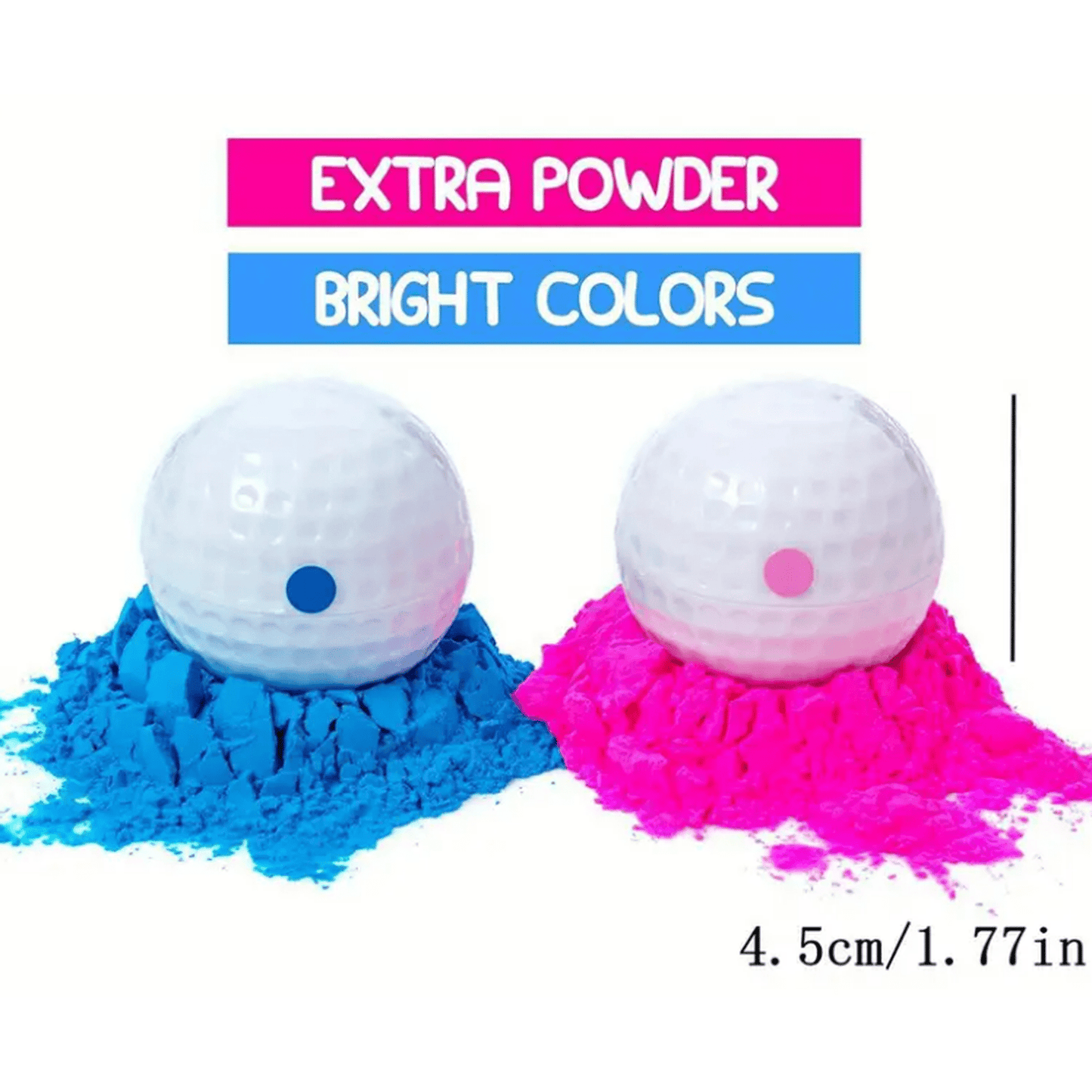 Sports Gender Reveal Golf Ball