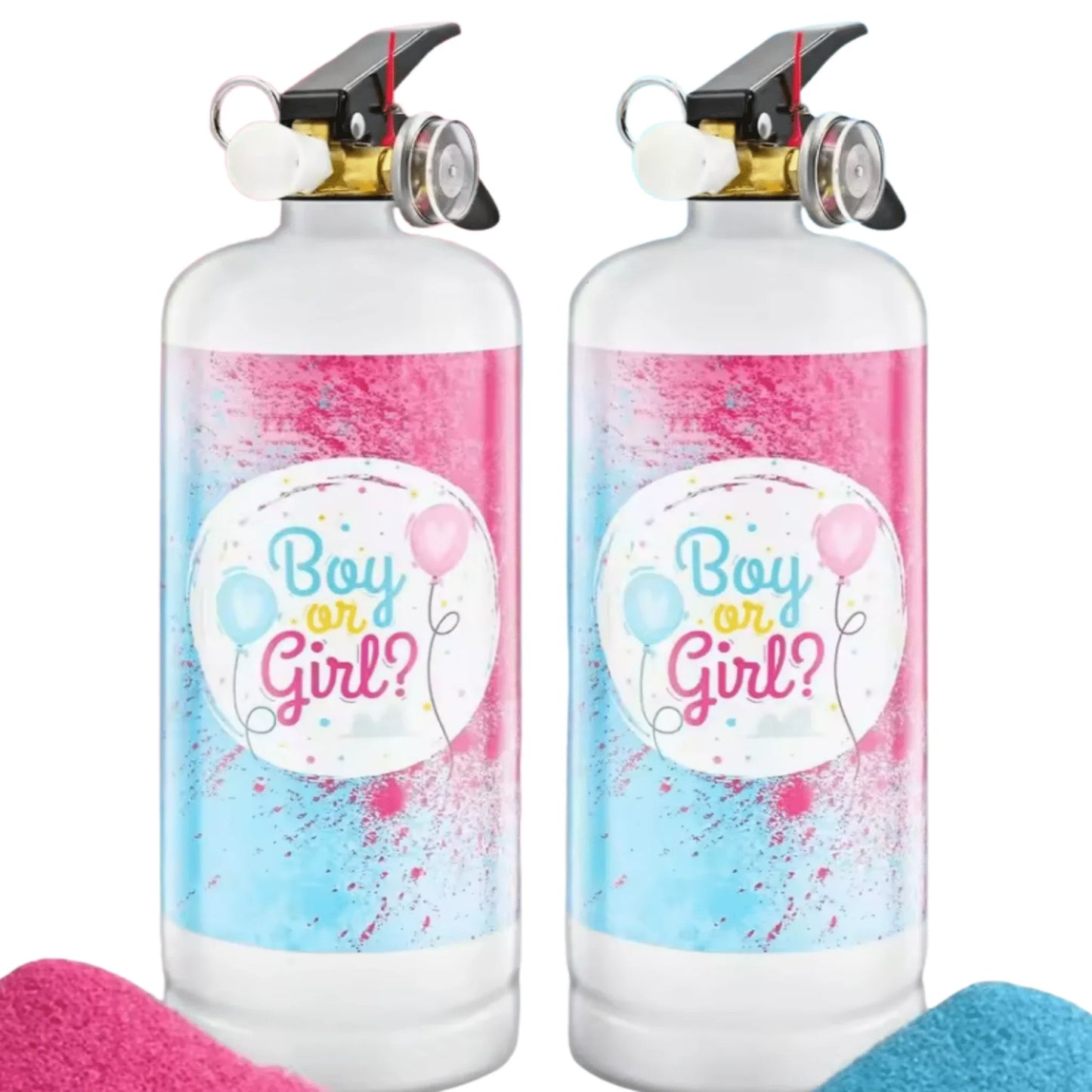 Gender Reveal 'MEGA Blaster' Extinguisher - Perth Gender Reveals