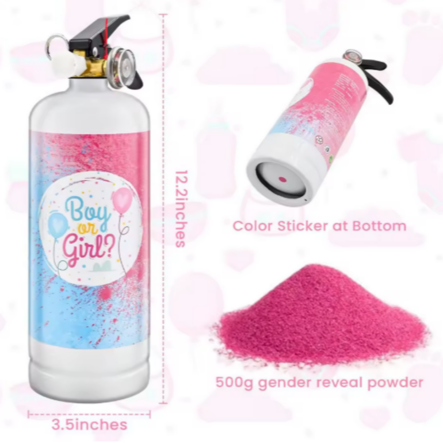 Gender Reveal 'MEGA Blaster' Extinguisher