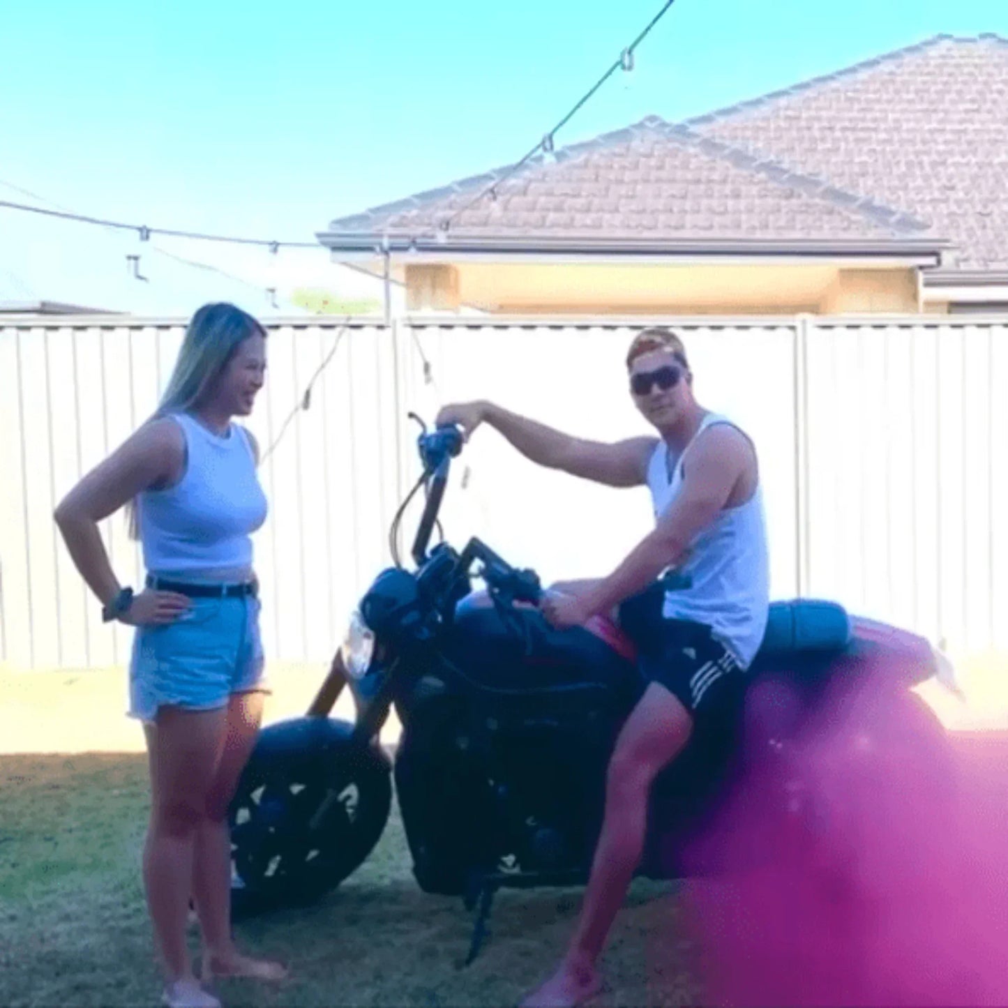 Gender Reveal Burnout, Bomb & Banner Bundle