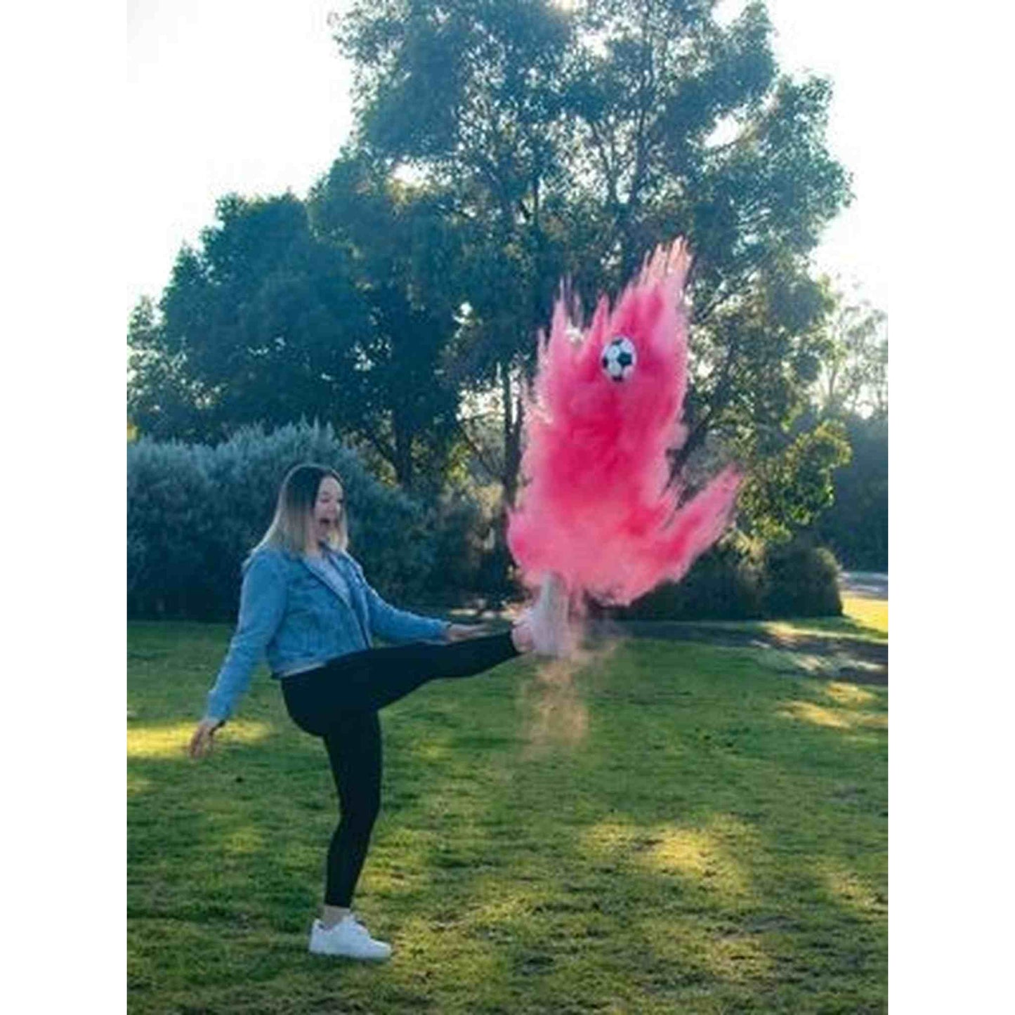 Sports Gender Reveal Soccer Ball