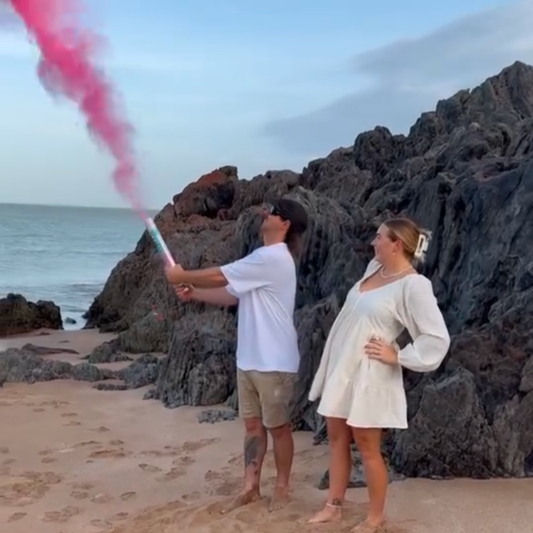 Gender Reveal Perth | Confetti, Smoke & Sports Reveal Ideas 🩵🩷