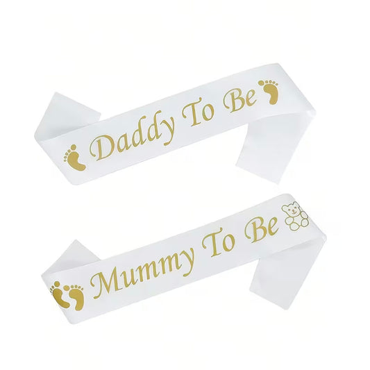 'Mummy' or 'Daddy' To Be Sash