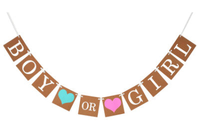 ‘Boy or Girl’ Banner