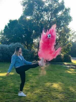 Sports Gender Reveal Soccer Ball