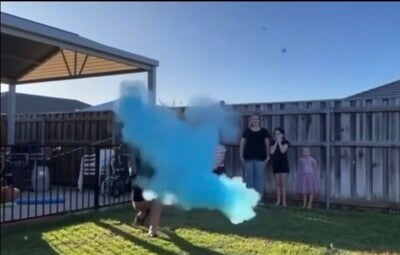 Sports Gender Reveal Baseball