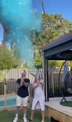 Confetti & Powder Gender Reveal 45cm Cannon