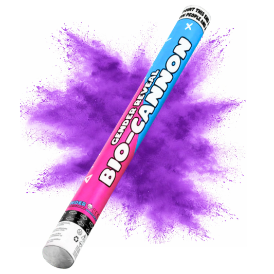 Purple Party Powder Cannon XL 50cm