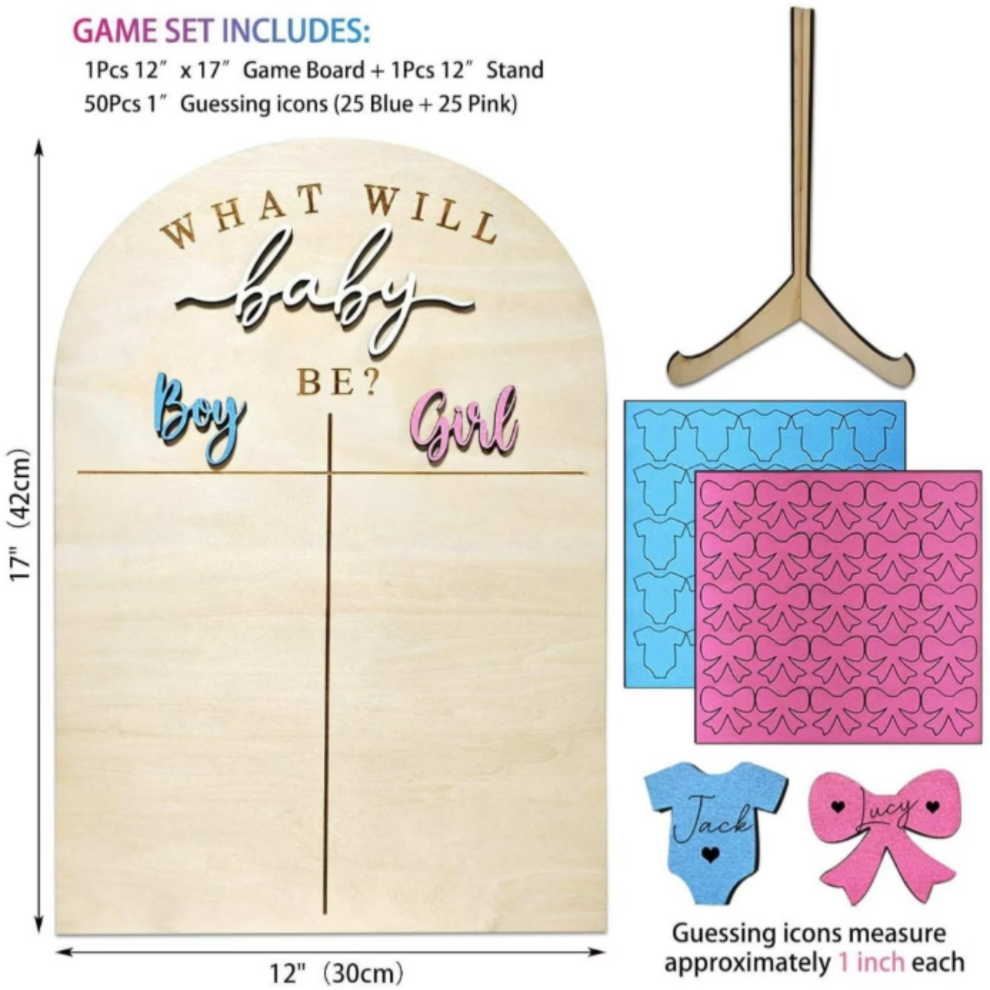 Gender Reveal Voting Board - Perth Gender Reveals