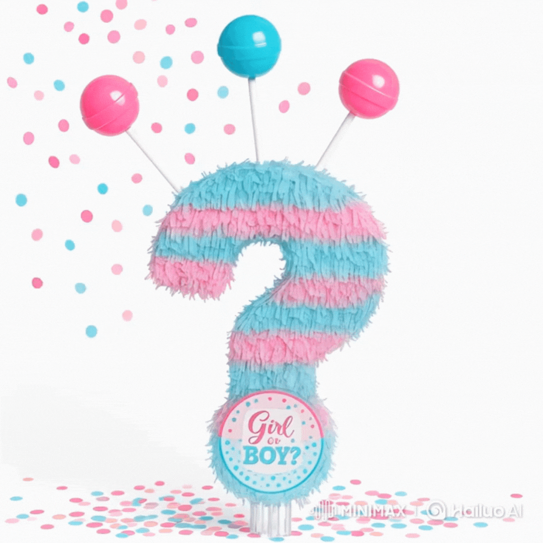 Gender Reveal Pinata Party Bundle