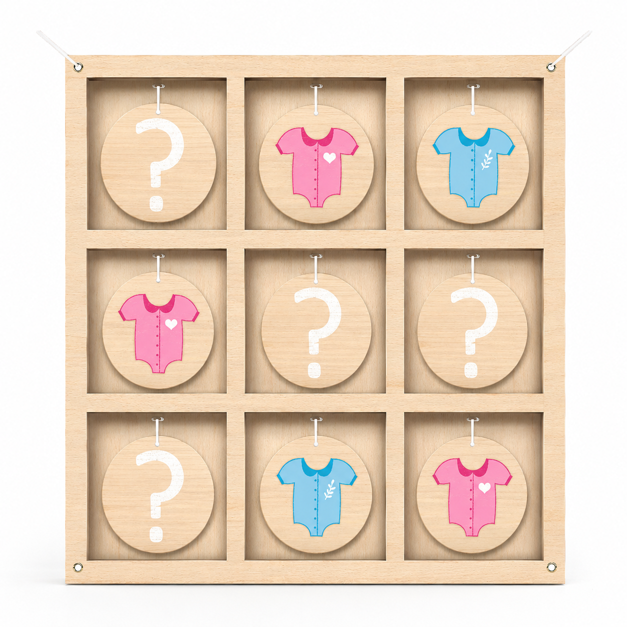Gender Reveal Tic Tac Toe Game - Perth Gender Reveals