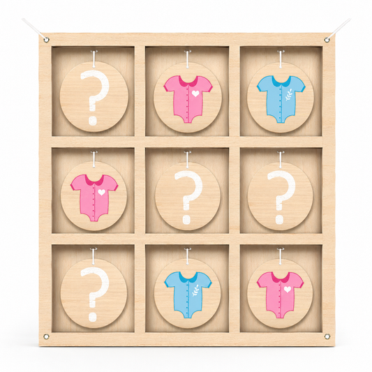 Gender Reveal Tic Tac Toe Game - Perth Gender Reveals