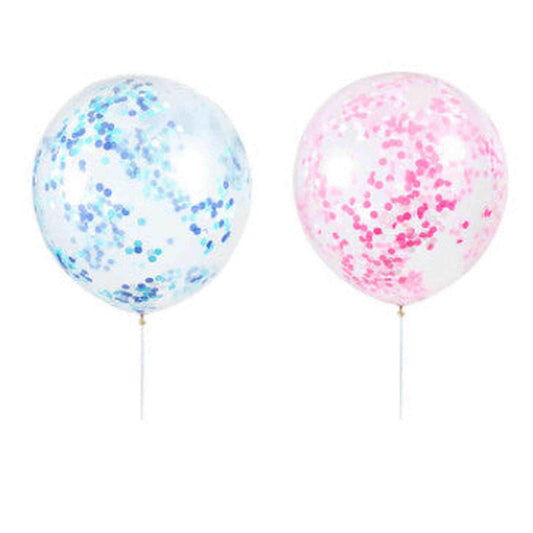 Gender Reveal Confetti Balloon Pack - Perth Gender Reveals