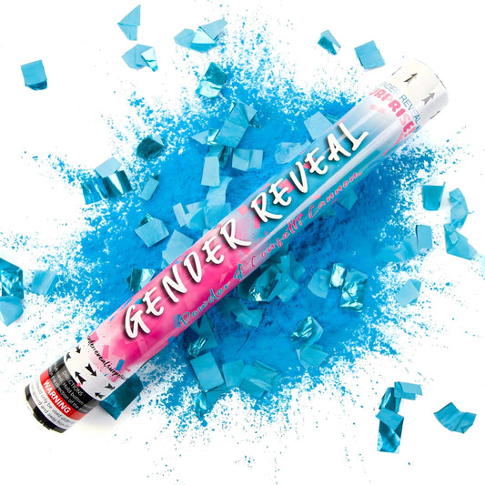 Confetti & Powder Gender Reveal 45cm Cannon