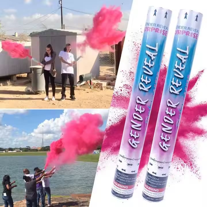 Powder Gender Reveal 45cm Cannon