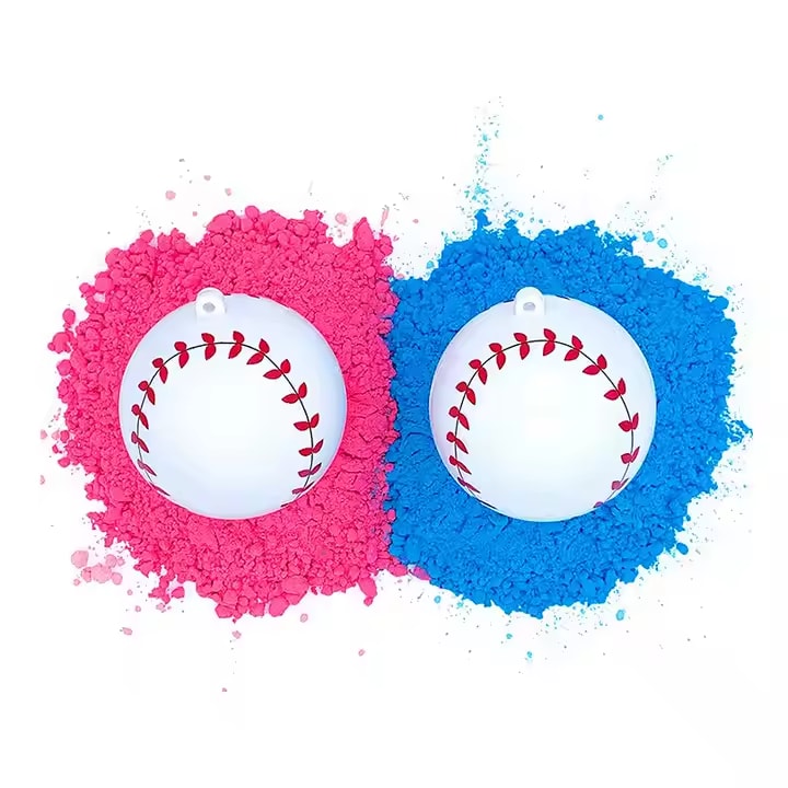 Sports Gender Reveal Baseball
