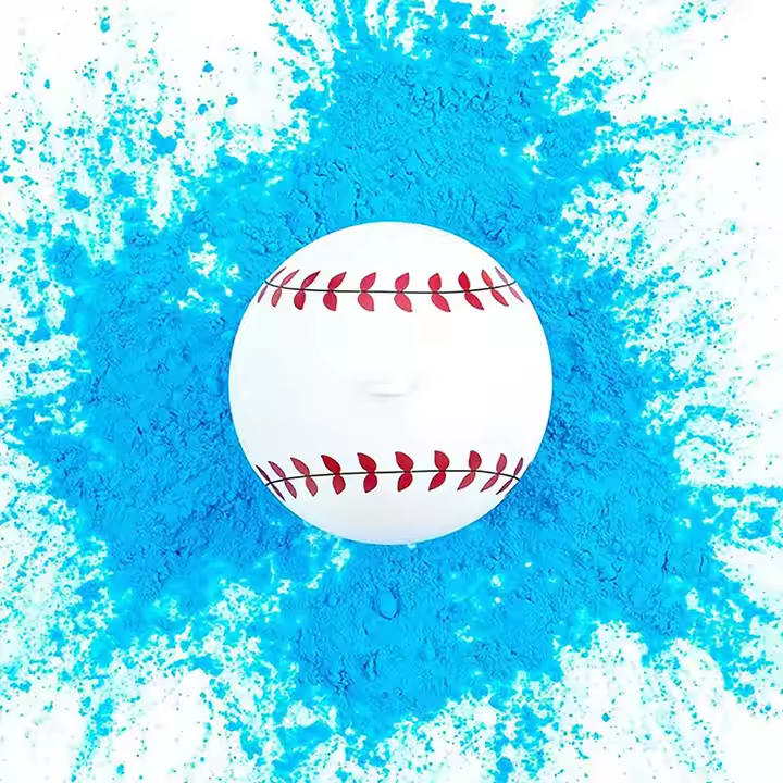 Sports Gender Reveal Baseball
