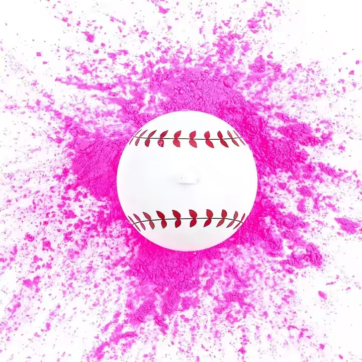 Sports Gender Reveal Baseball