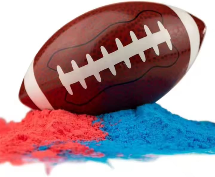 Sports Gender Reveal Football