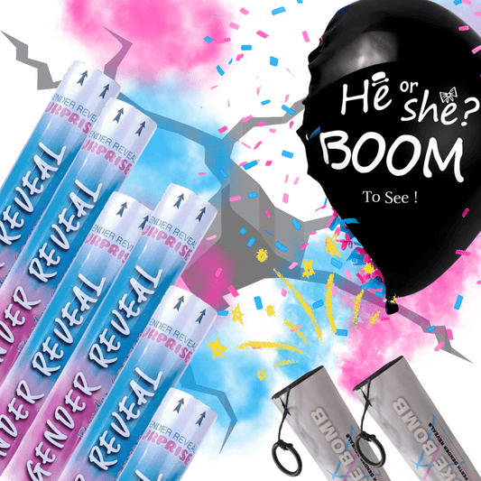 Gender Reveal Go Boom 💥 Bundle