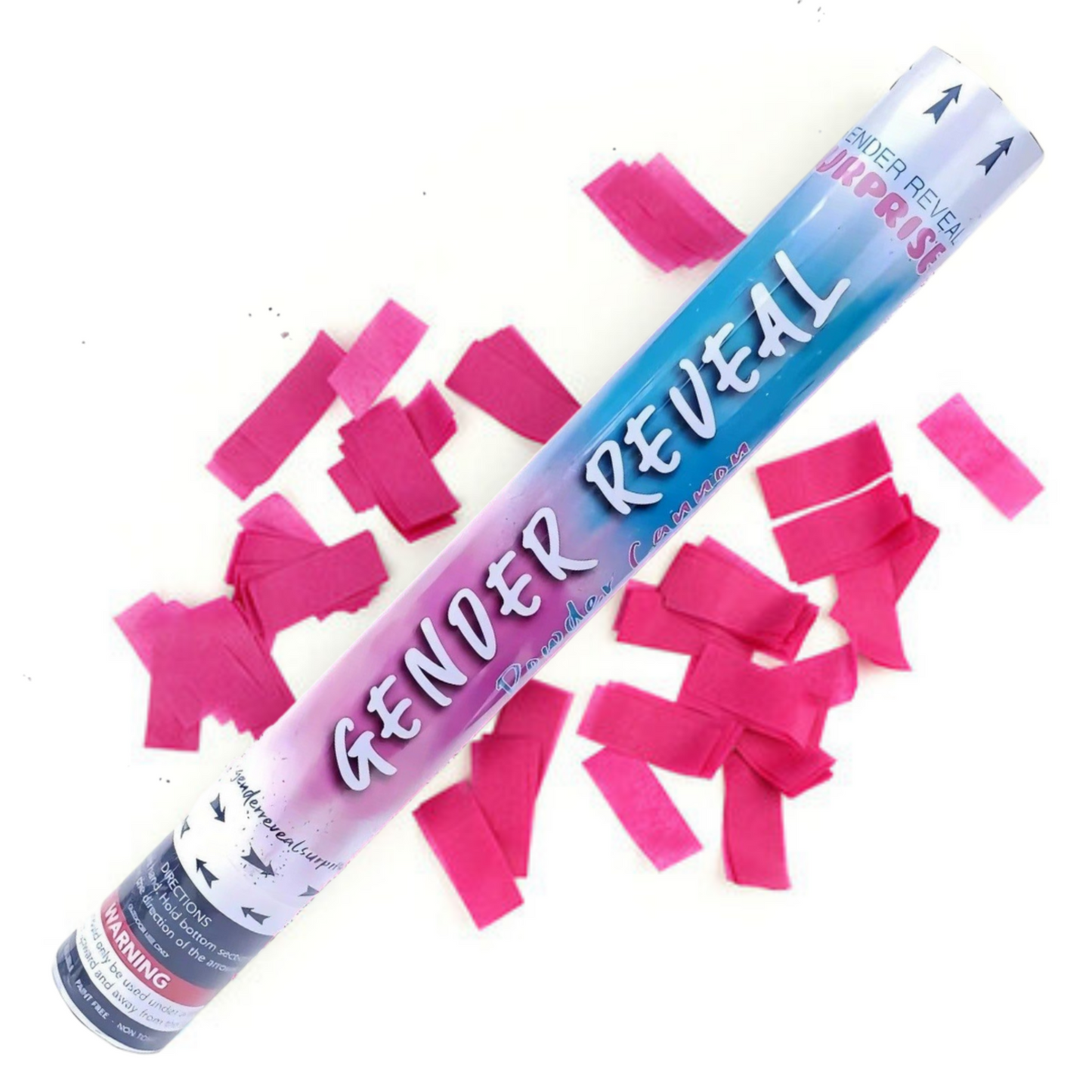 Gender Reveal Confetti Cannon 45cm