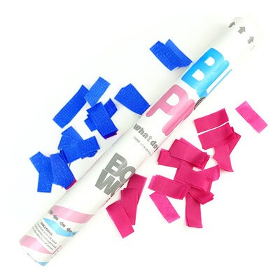 Gender Reveal Confetti Cannon 30cm