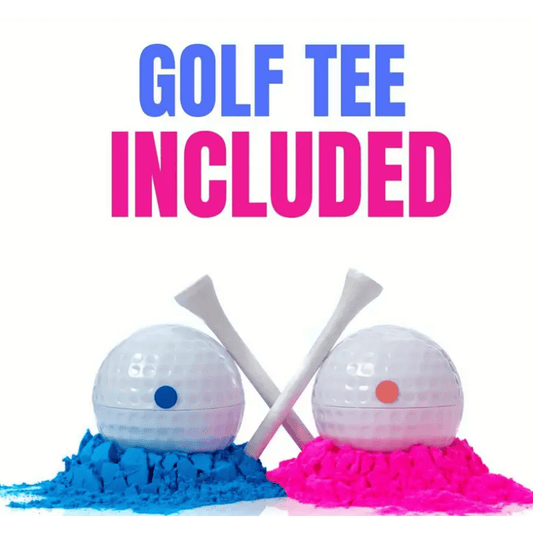 Sports Gender Reveal Golf Ball