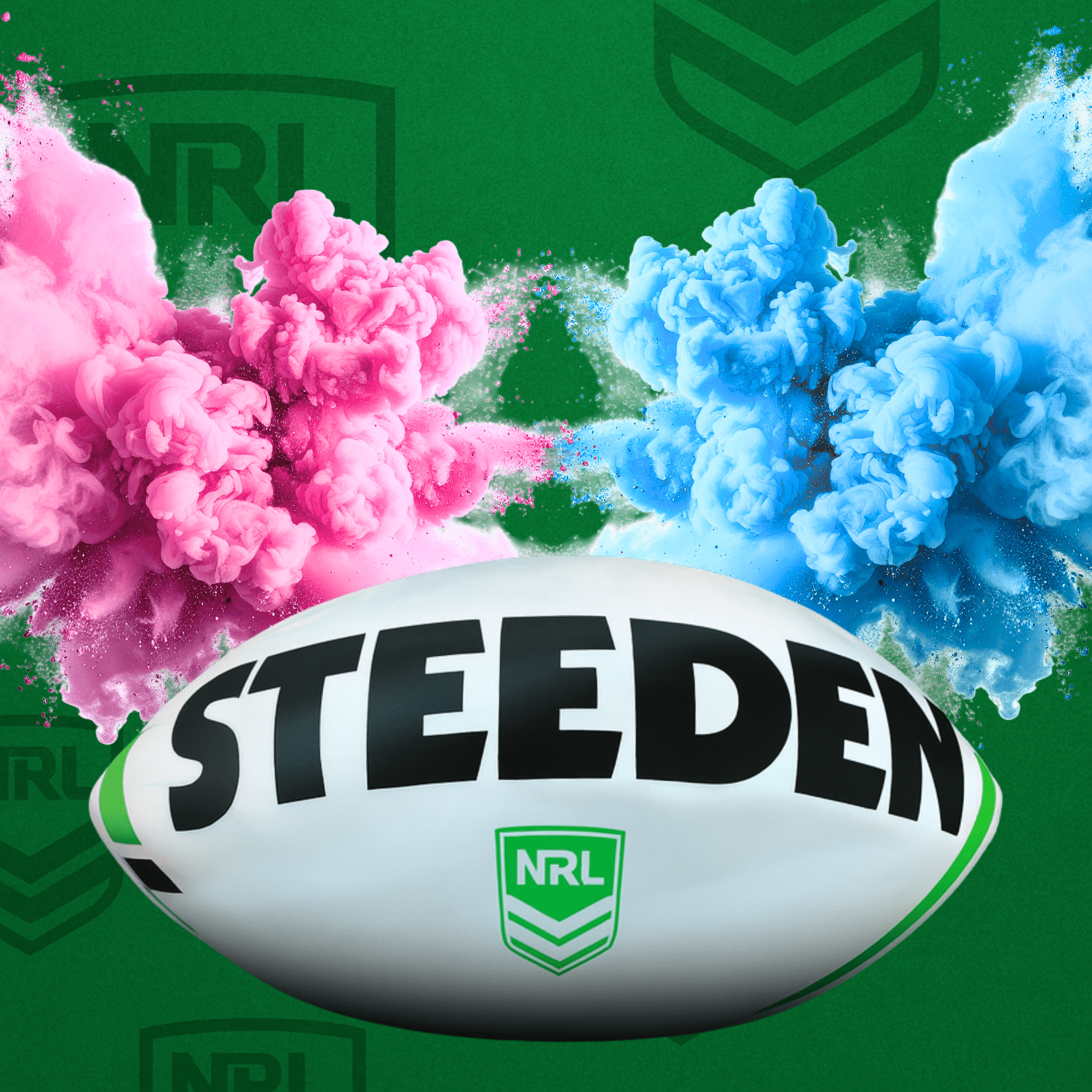 Gender Reveal NRL Rugby Ball – Perth Gender Reveals