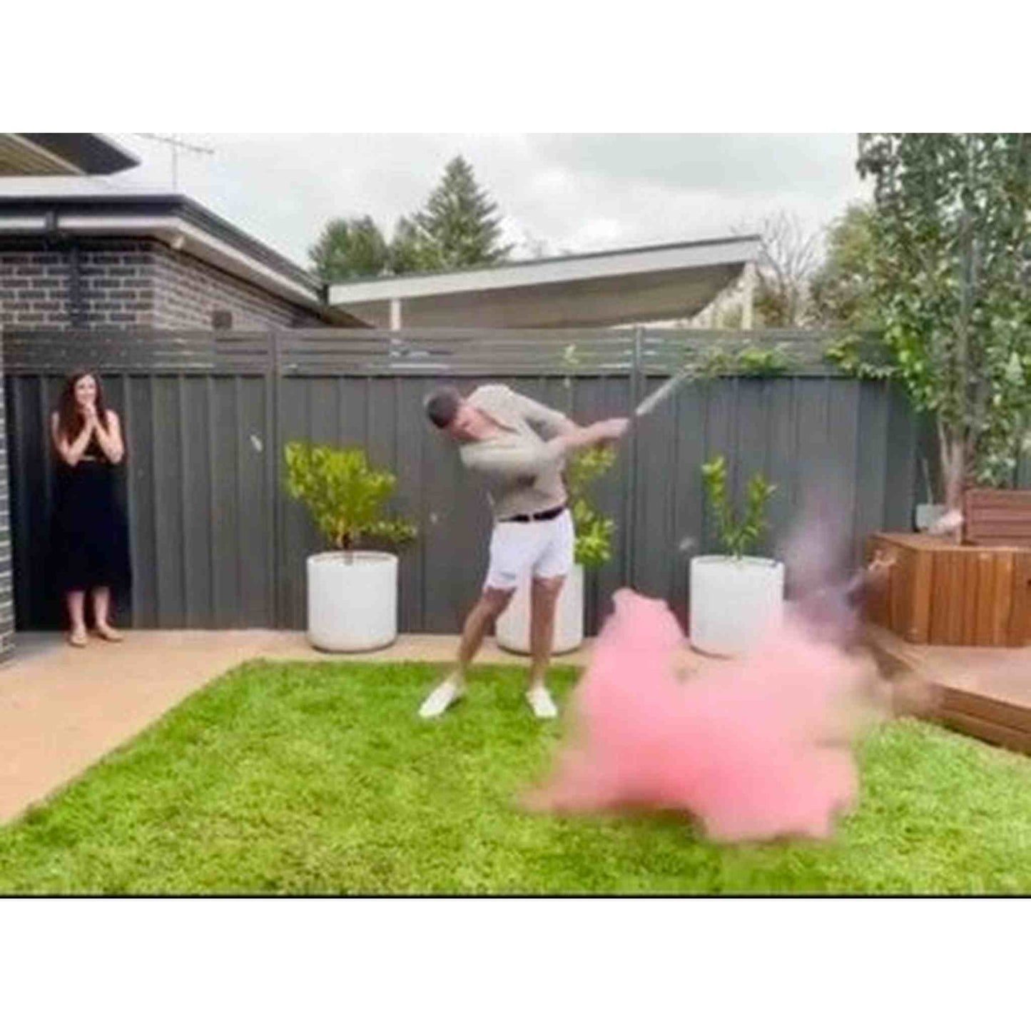 Sports Gender Reveal Baseball