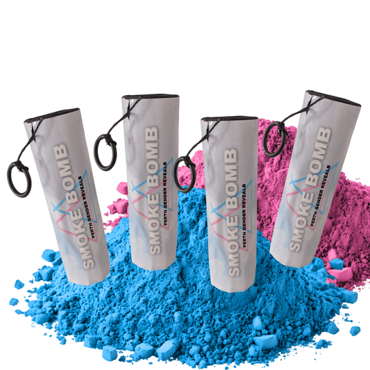 Gender Reveal Smoke Bomb Bundle