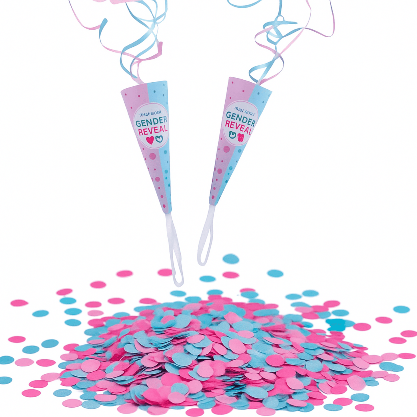 Gender Reveal Handheld Poppers