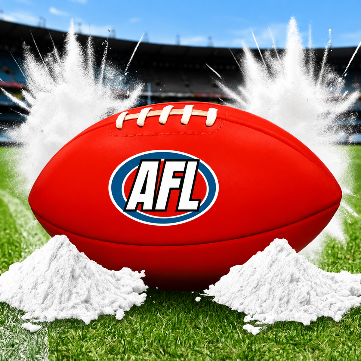 Gender Reveal AFL Footy